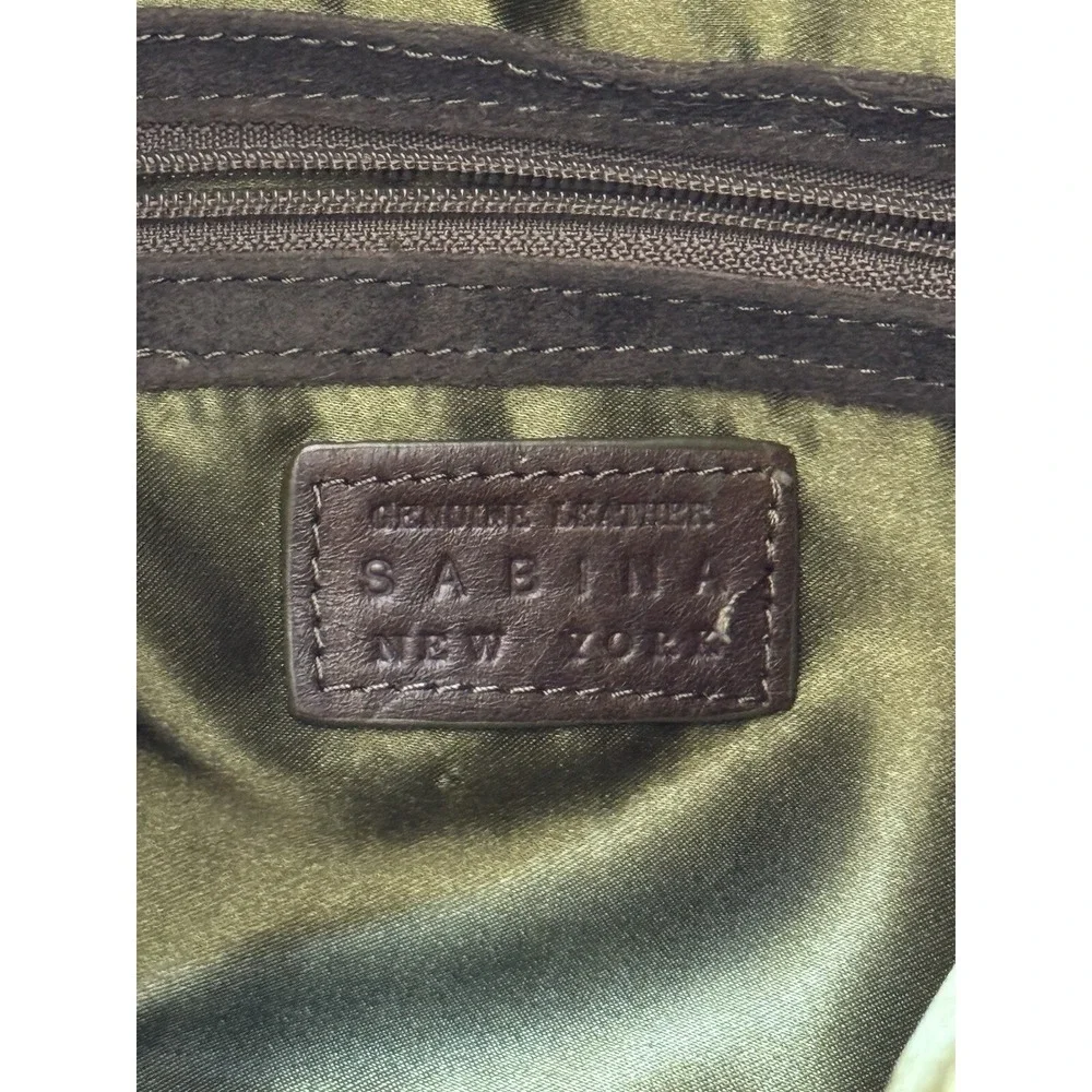 Sabina New York Women's Green Suede Clutch with Strap